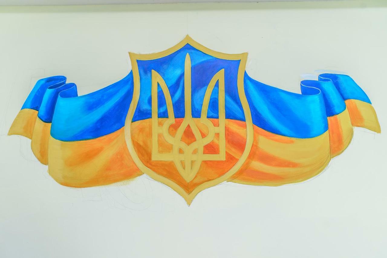 Globus Lipki Hostel Kiev Bagian luar foto